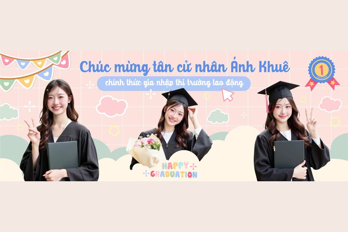 băng rôn tốt nghiệp đại học