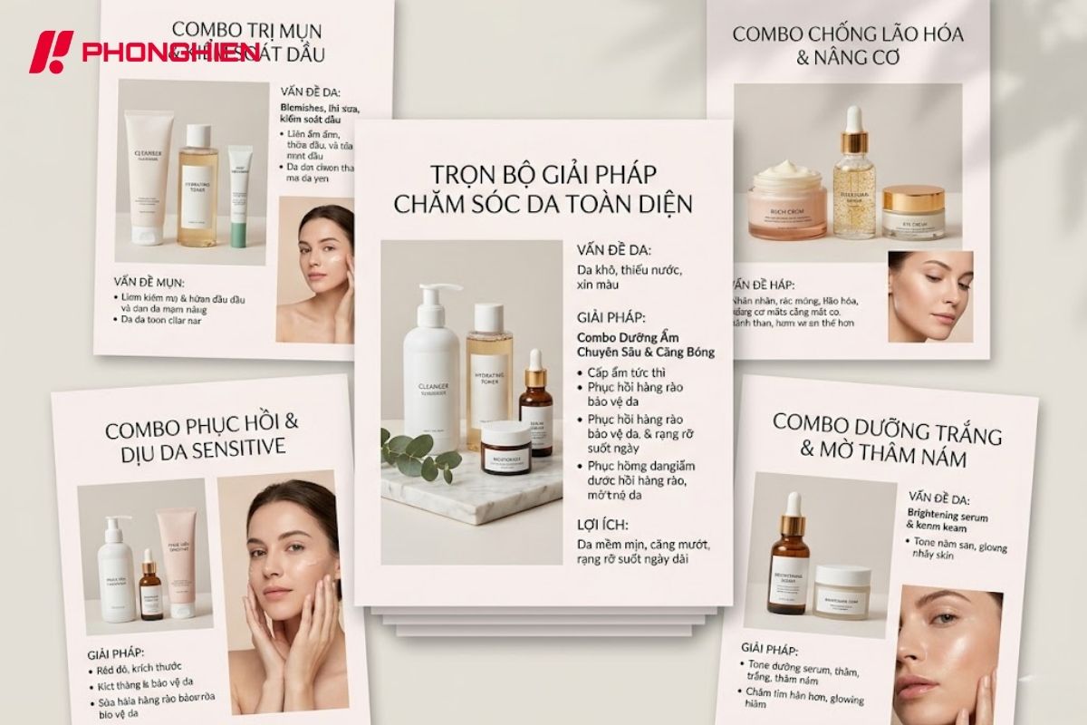 Mẫu Catalogue giới thiệu bộ giải pháp – combo sản phẩm