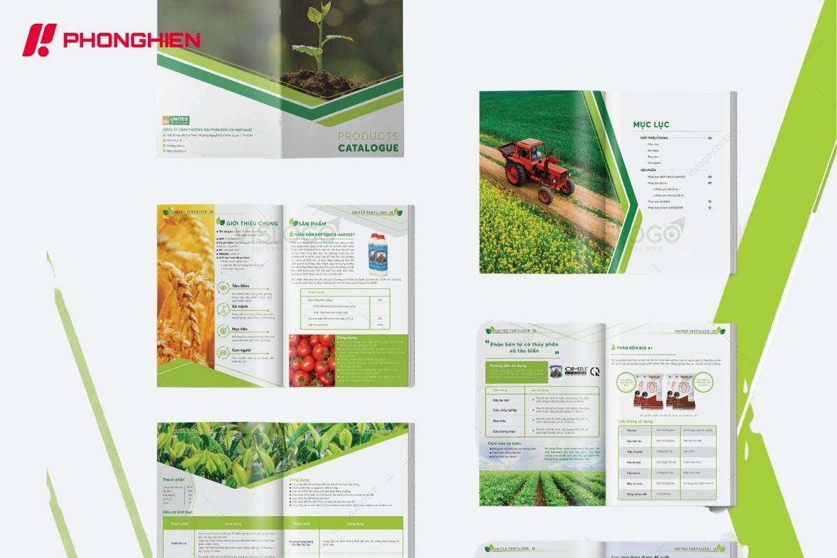 Mẫu Catalogue sản phẩm nông nghiệp – phân bón – vật tư