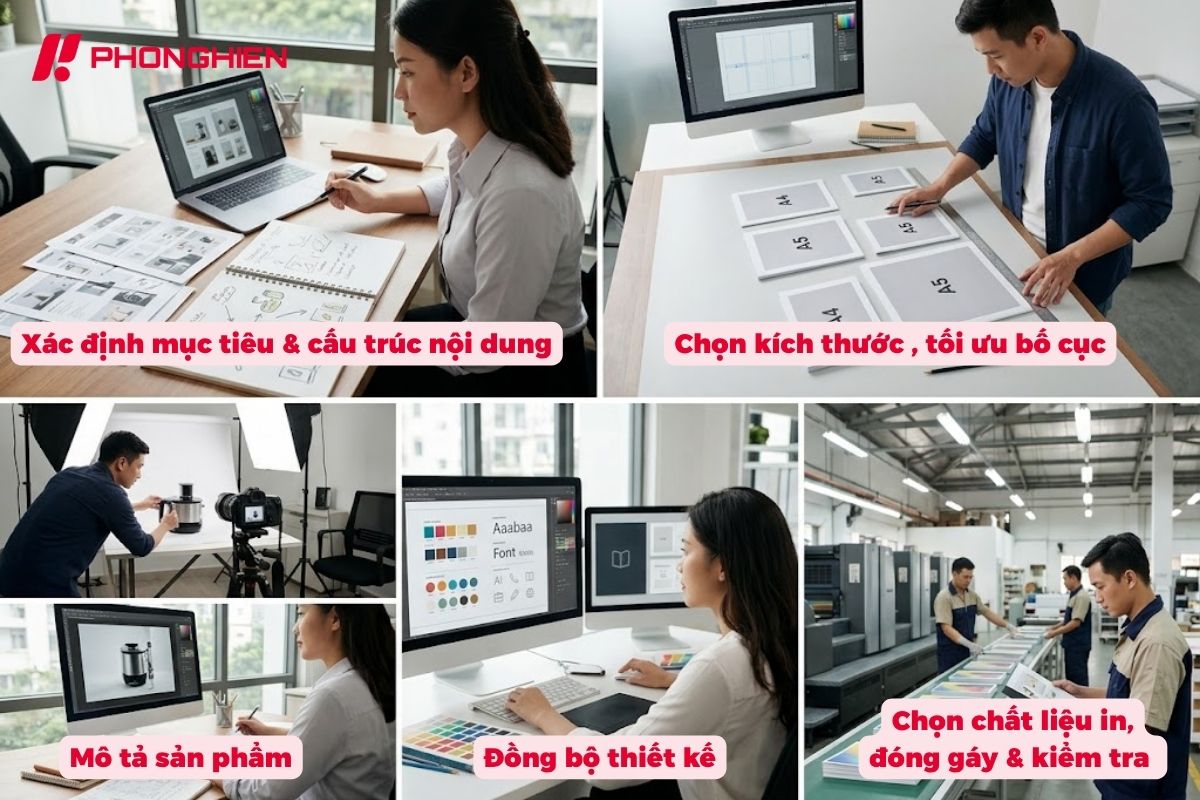 thiết kế Catalogue sản phẩm