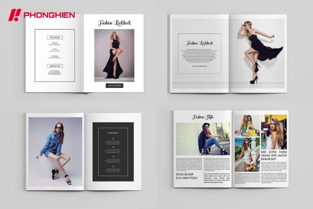 Catalogue sản phẩm thời trang