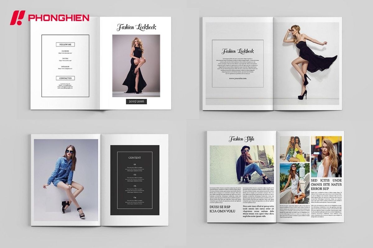 Catalogue sản phẩm thời trang