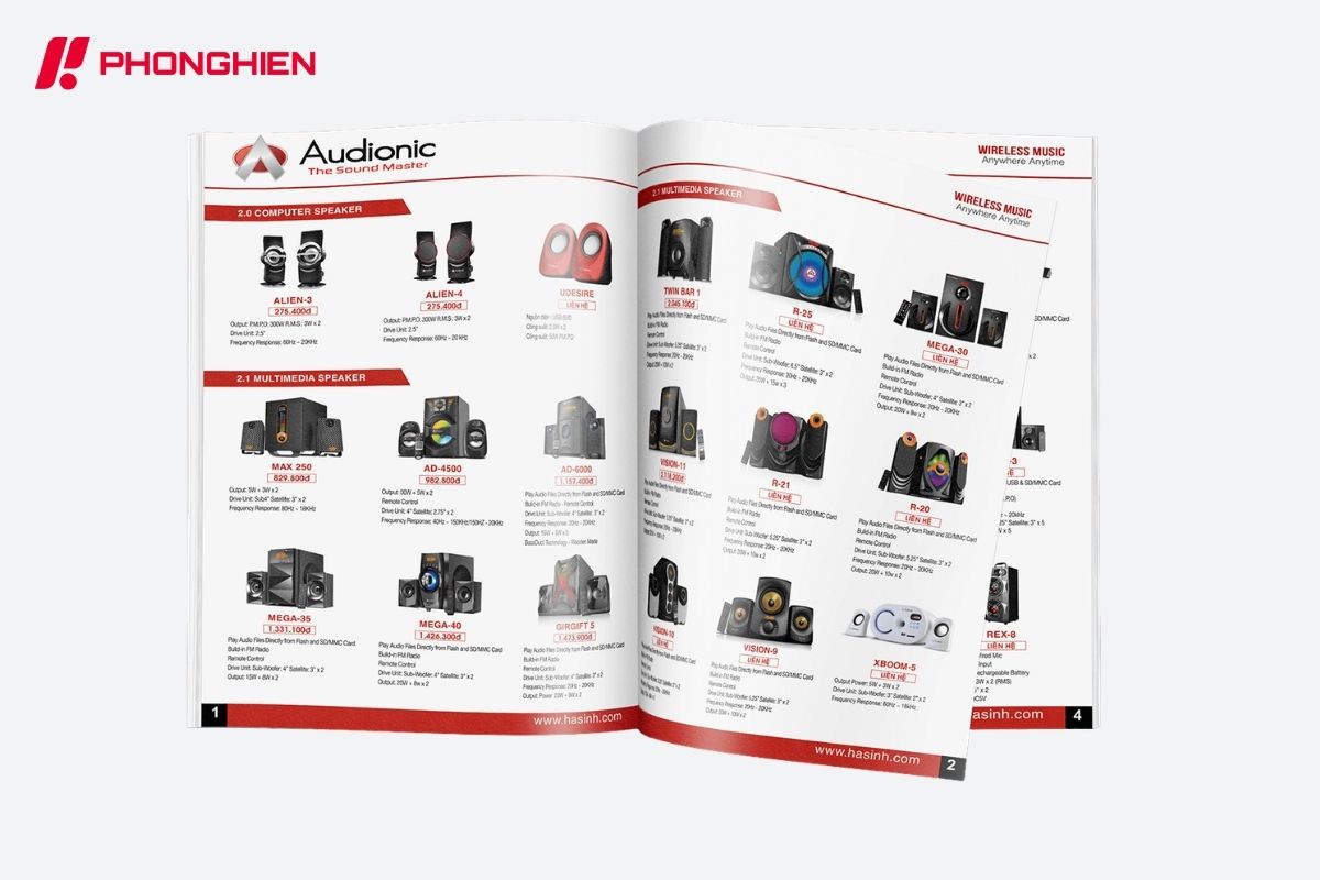 Mẫu Catalogue sản phẩm công nghệ