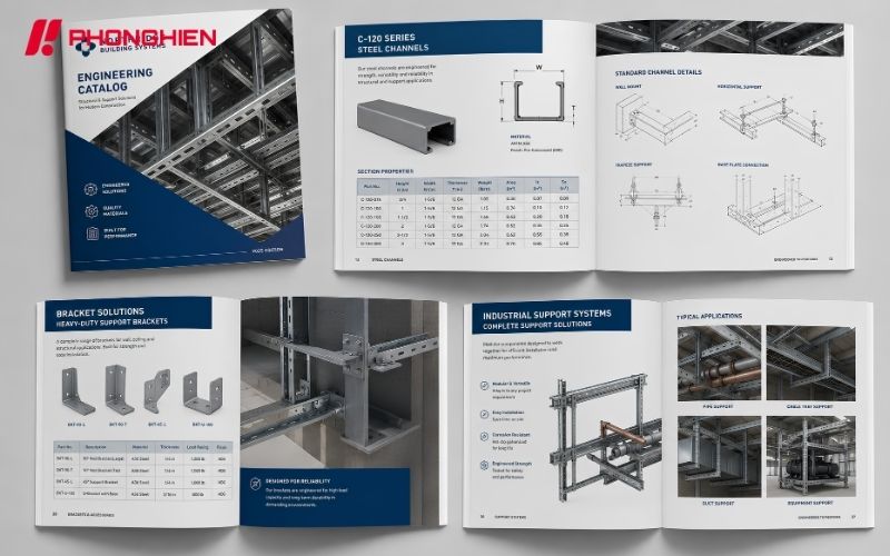 Mẫu Catalogue sản phẩm vật liệu xây dựng