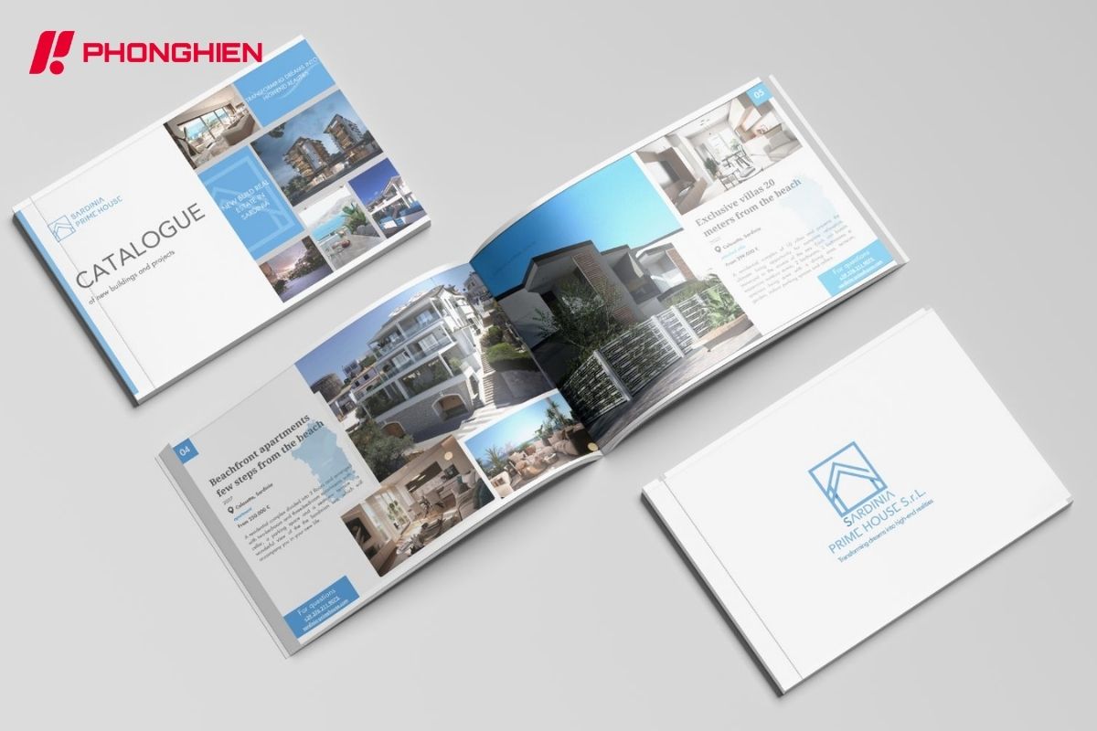 Mẫu Catalogue sản phẩm bất động sản