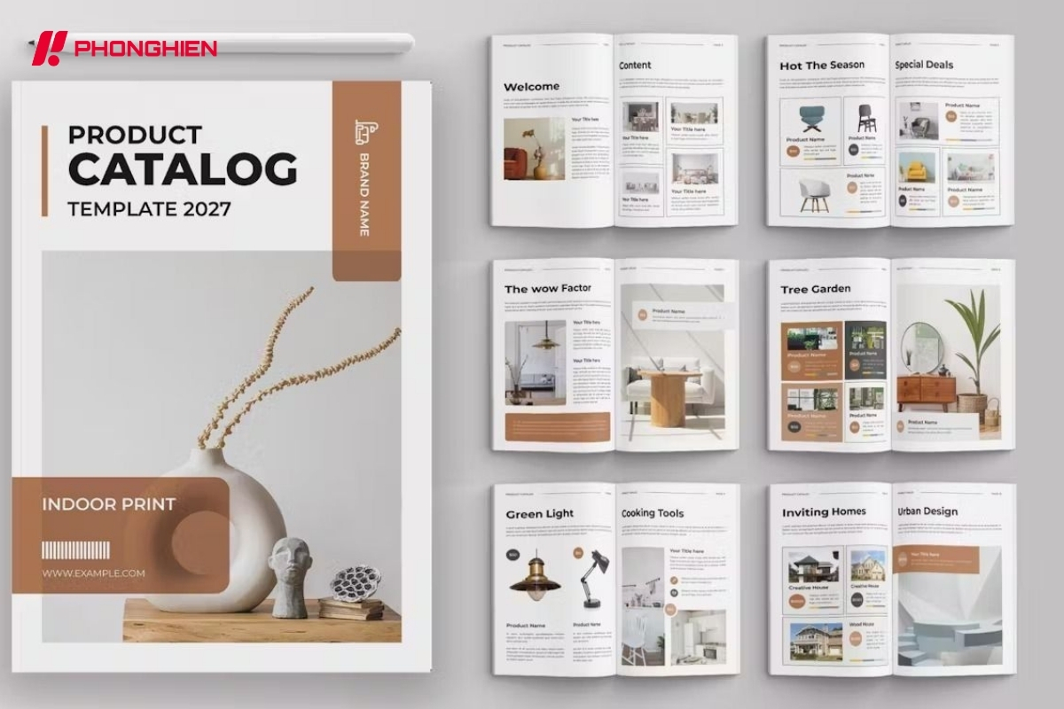 catalogue sản phẩm