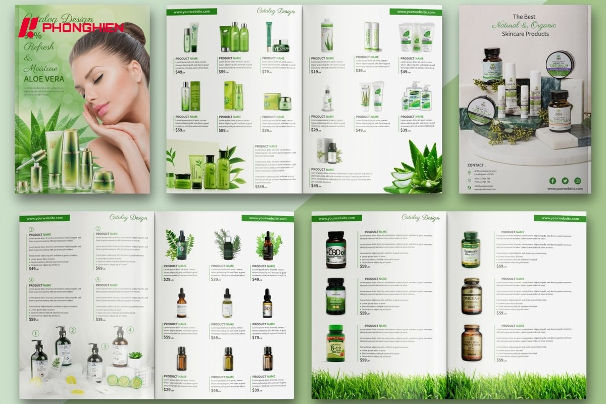 catalogue mỹ phẩm