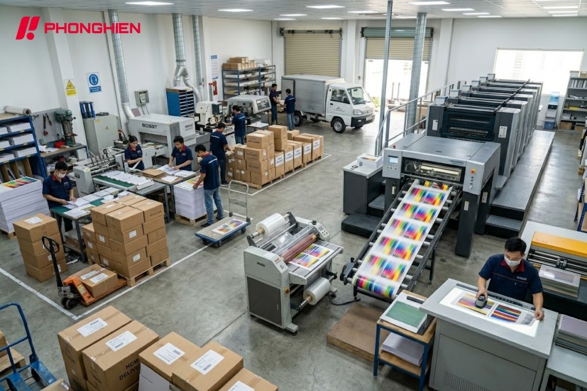 xưởng in offset nhanh