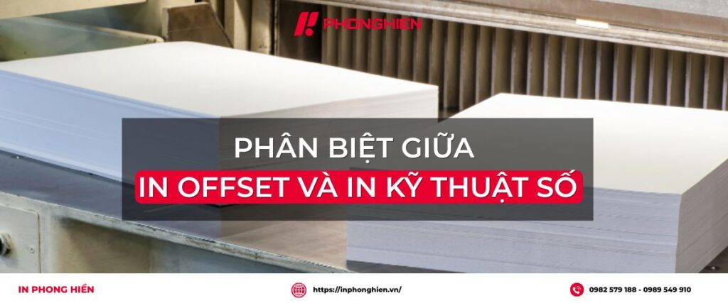 in offset và in kỹ thuật số