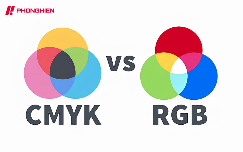 Sự khác biệt giữa hệ màu CMYK và RGB