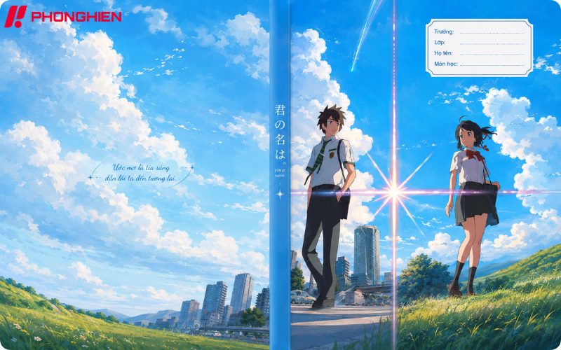 Giấy bao tập anime