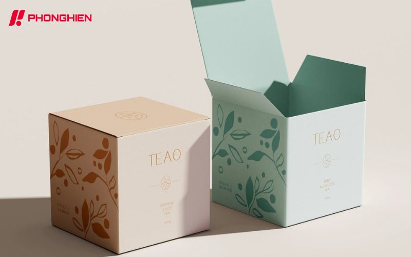 In hộp giấy đựng mỹ phẩm