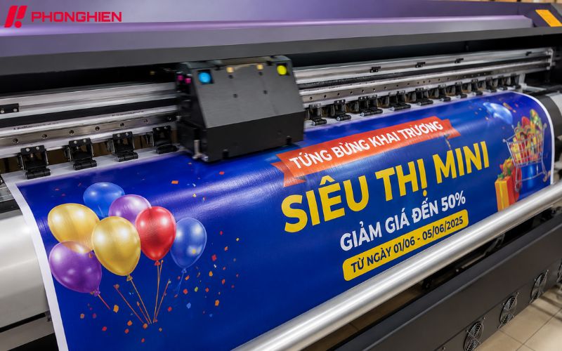 Công nghệ in kỹ thuật số giúp băng rôn bền đẹp ngoài trời