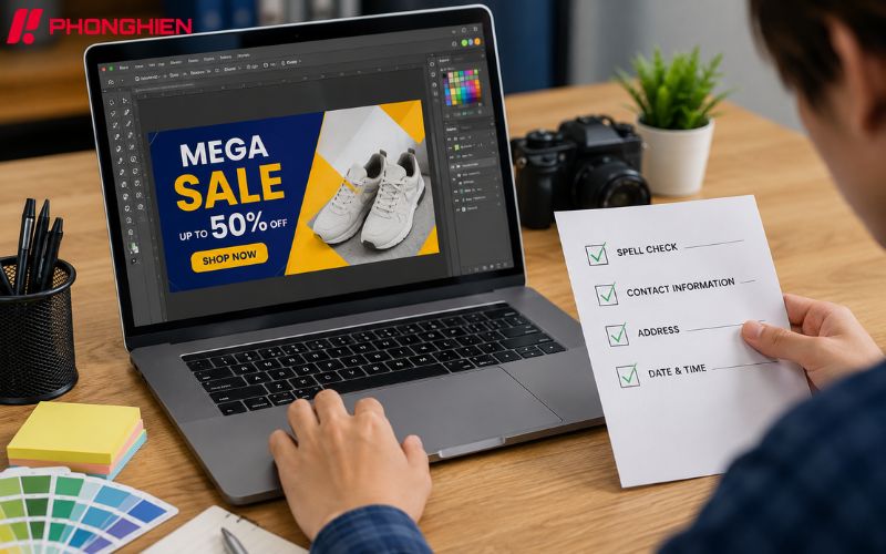 Những lưu ý giúp thiết kế banner chuyên nghiệp và hạn chế sai sót