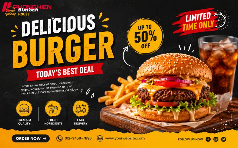 Poster nổi bật với hình ảnh sắc nét, truyền tải thông điệp hiệu quả