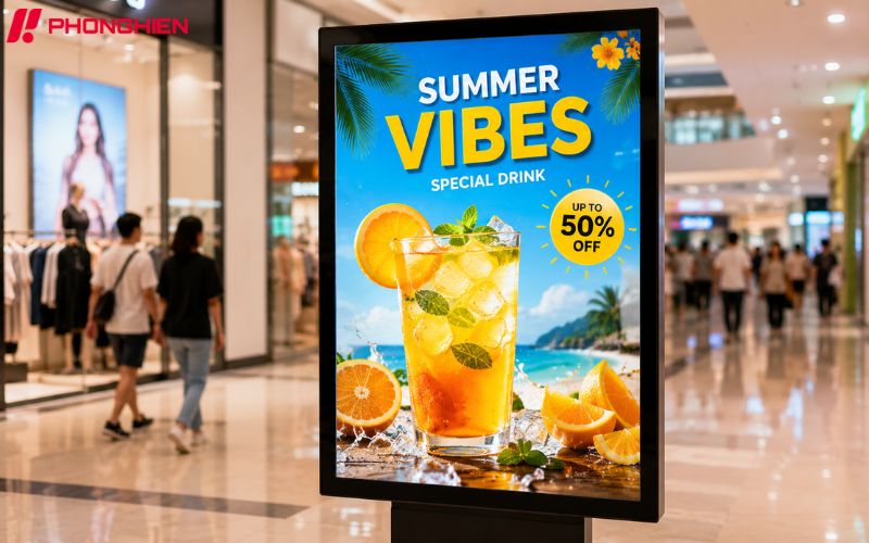 Chọn đúng giấy in poster giúp tăng độ bền và hiệu quả hiển thị