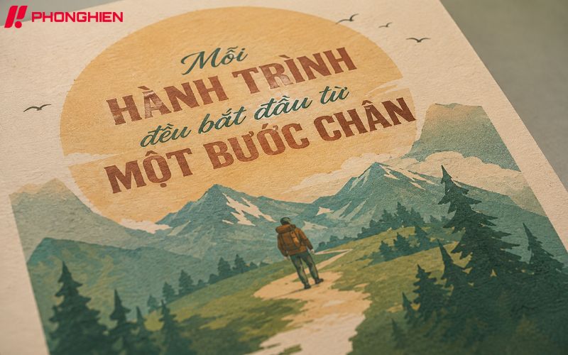 Giấy Ford tiết kiệm, phù hợp poster nhiều chữ