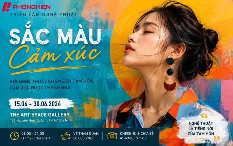 Poster nghệ thuật thể hiện ý tưởng sáng tạo và dấu ấn thẩm mỹ
