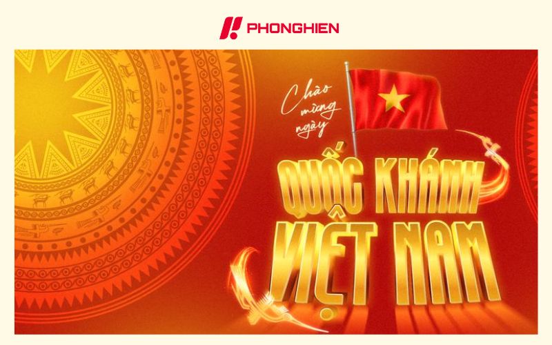 Băng rôn Quốc khánh 2/9 chuyên nghiệp cho doanh nghiệp