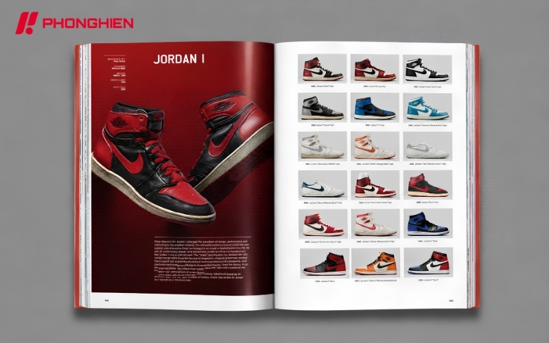 Catalogue thời trang giày sneaker thể thao unisex