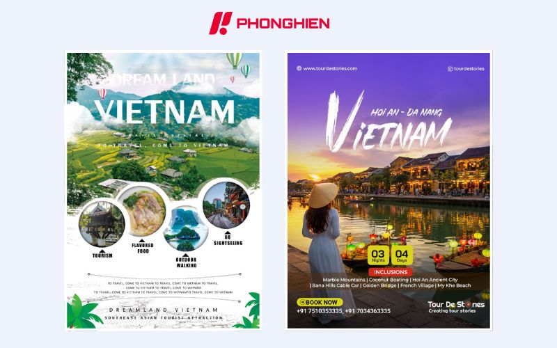 Vai trò của Poster khi quảng cáo hoạt động du lịch