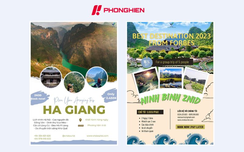 Poster du lịch đồi cát, cao nguyên Ninh Bình