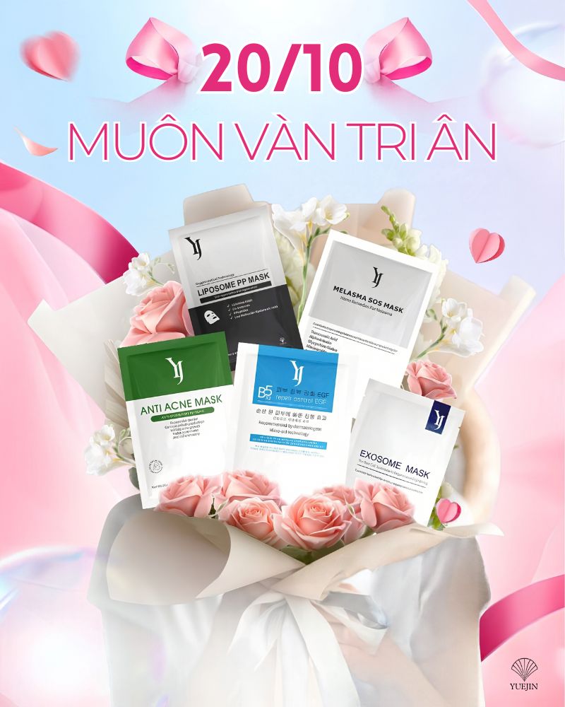 Thiết kế poster ưu đãi 20/10 bắt mắt thu hút khách hàng