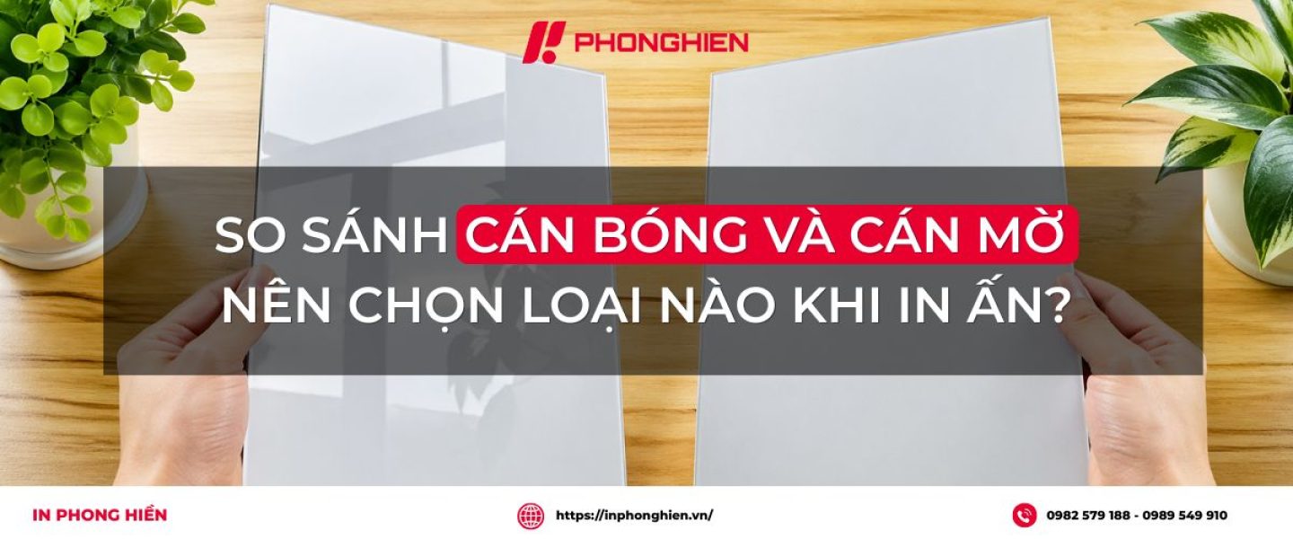 cán bóng và cán mờ